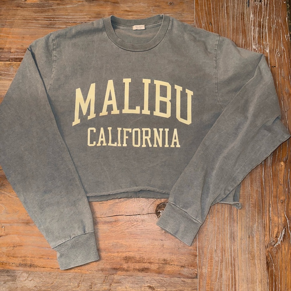 John Galt Malibu Crop Tee